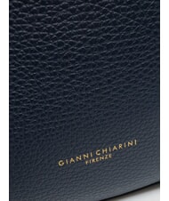 GIANNI CHIARINI HELENA ROUND Borsa piccola in pelle a tracolla BLU NAVY - Borse Donna - 5