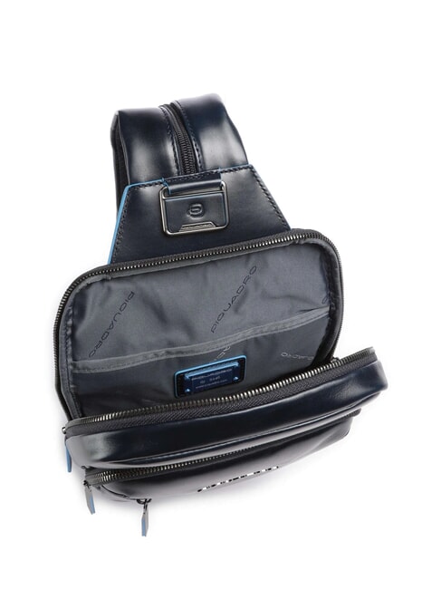 BLUE SQUARE Monospalla portabilità zaino blu - Zaini da lavoro porta PC