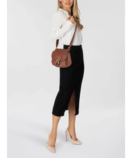 THE BRIDGE ERICA Borsa in pelle a tracolla MARRONE - Borse Donna - 6