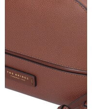 THE BRIDGE DOMITILLA  Beauty in pelle MARRONE - Beauty Case - 4