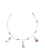 GUESS YOURSELF  Bracciale con charm SILVER - Bracciali Donna - 2