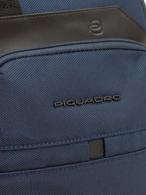 X19 Borsone in tessuto con tracolla blu - Borsoni