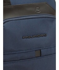 PIQUADRO X19 Borsone in tessuto con tracolla blu - Borsoni - 3