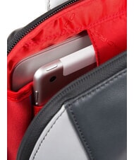 PIQUADRO URBAN Zaino porta PC 14", in pelle nero grigiongr - Zaini da lavoro porta PC - 2