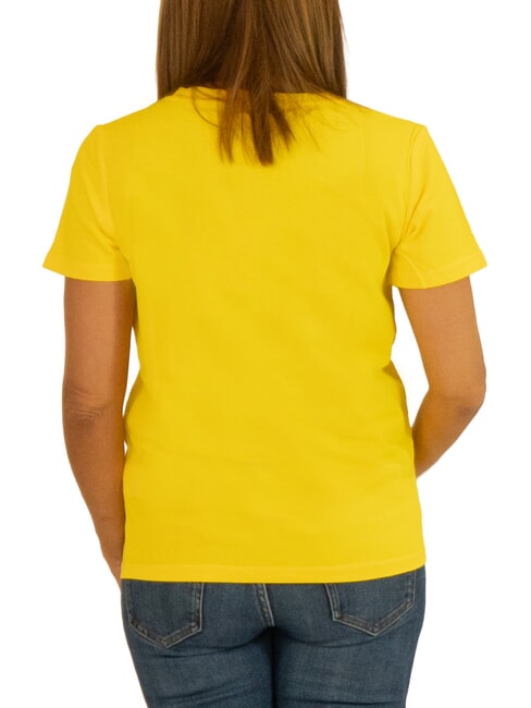 BOXY T-shirt scollo a V giallo - T-shirt e Top Donna