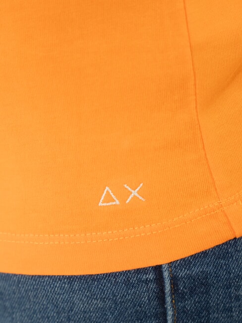 BOXY T-shirt scollo a V arancione - T-shirt e Top Donna