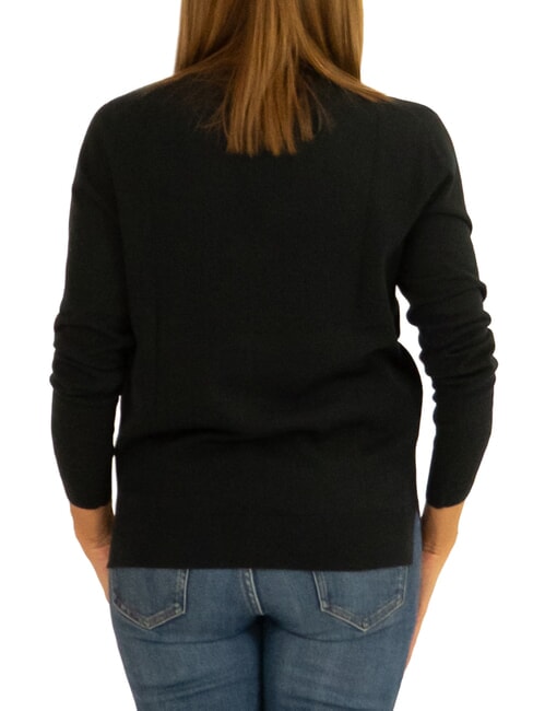 SOLID Maglia in cotone nero - Maglie Donna