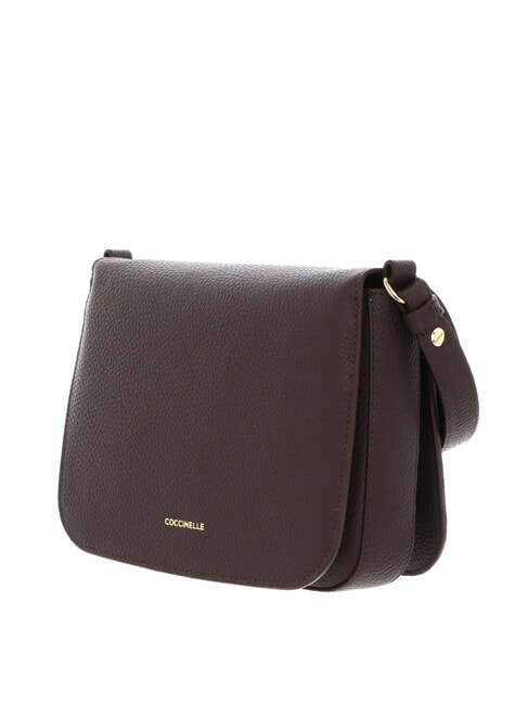 C-ME Mini Bag a tracolla, in pelle brunette - Borse Donna