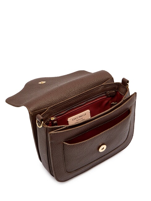 C-ME Mini Bag a tracolla, in pelle brunette - Borse Donna