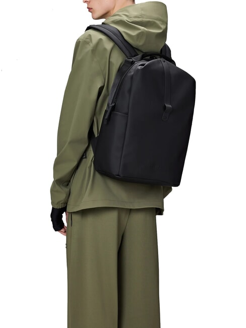 CLIP FRONT Zaino impermeabile black - Zaini Scuola & Tempo Libero