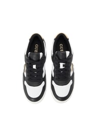 GUESS MIRAM6 Sneakers BLACK BROWN - Scarpe Donna - 4