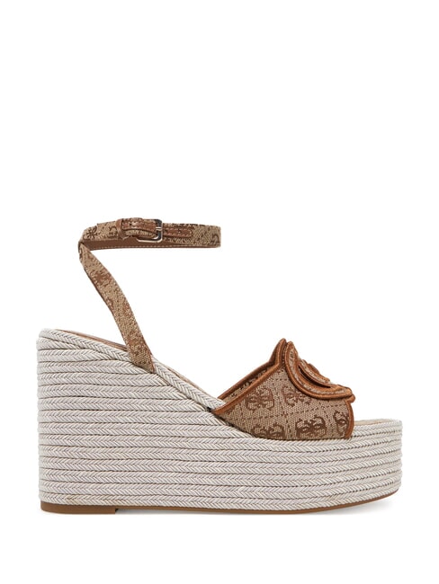 TANVEEY Sandali Espadrillas con zeppa Beige/Brown - Scarpe Donna