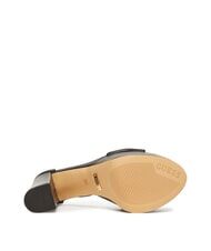 GUESS SETTLE Sandali alti in pelle NERO - Scarpe Donna - 5