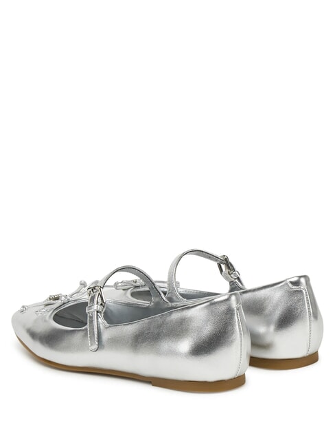 KAYRA Ballerine in pelle SILVER - Scarpe Donna