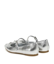 GUESS KAYRA Ballerine in pelle SILVER - Scarpe Donna - 3