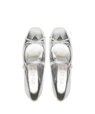 GUESS KAYRA Ballerine in pelle SILVER - Scarpe Donna - 4