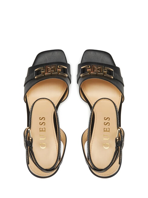 GRATO Sandali alti in pelle NERO - Scarpe Donna