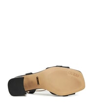 GUESS GRATO Sandali alti in pelle NERO - Scarpe Donna - 5
