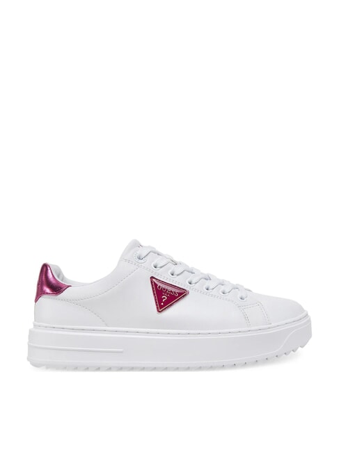 DENESA Sneakers white/magenta - Scarpe Donna