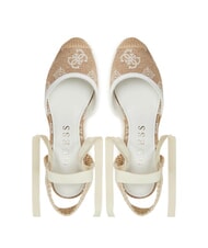 GUESS CYRENA Sandali tacco 10 white - Scarpe Donna - 4