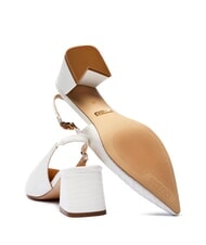 GUESS ZABELA Décolleté tacco 6 white - Scarpe Donna - 4