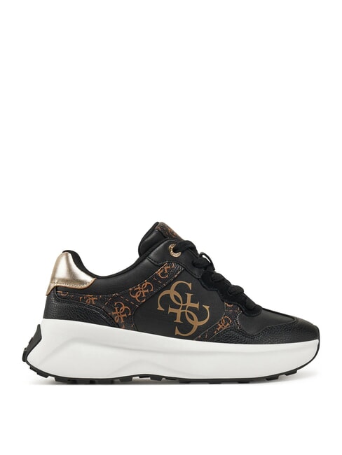 LUCKEI Sneakers  BLACK BROWN - Scarpe Donna