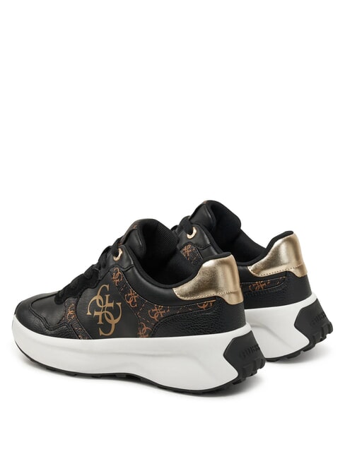 LUCKEI Sneakers  BLACK BROWN - Scarpe Donna