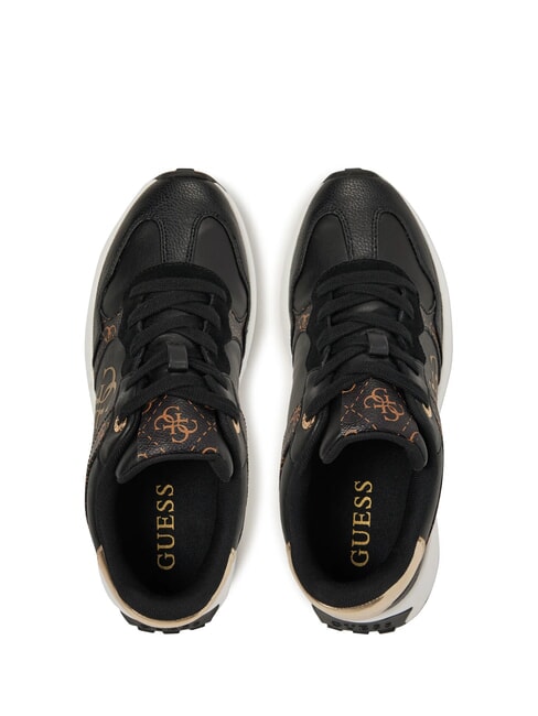 LUCKEI Sneakers  BLACK BROWN - Scarpe Donna