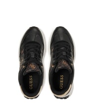 GUESS LUCKEI Sneakers  BLACK BROWN - Scarpe Donna - 4