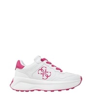 GUESS LUCKEI Sneakers logo 4G White/Fucsia - Scarpe Donna - 2