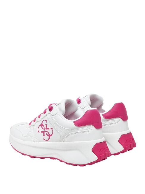 LUCKEI Sneakers logo 4G White/Fucsia - Scarpe Donna