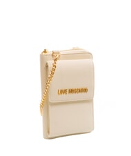 LOVE MOSCHINO JEWEL Portafoglio porta smartphone avorio - Portafogli Donna - 2