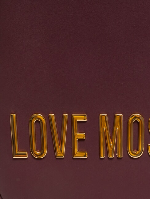 BOLD LOVE Zaino piccolo con logo in rilievo vino - Borse Donna