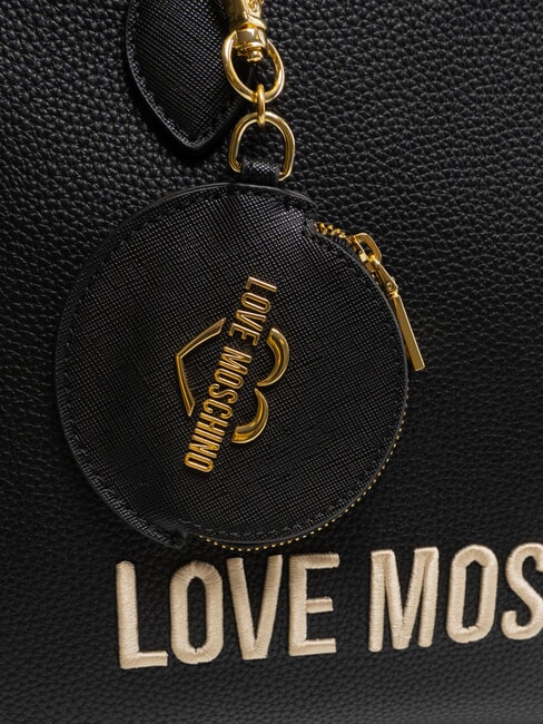 CAMO CORE Borsa shopping con pouch Nero - Borse Donna