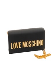 LOVE MOSCHINO SMART DAILY Pochette con catena Nero - Borse Donna - 2