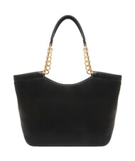LOVE MOSCHINO GIANT Borsa shopping inserti catena Nero - Borse Donna - 4