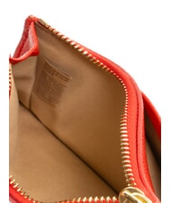 LOVE MOSCHINO JEWEL Portacarte piatto con zip ROSSO - Portafogli Donna - 3