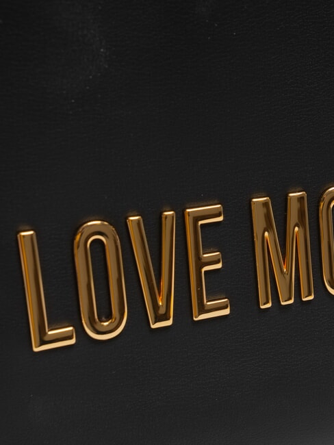 BOLD LOVE Zaino piccolo con logo in rilievo Nero - Borse Donna