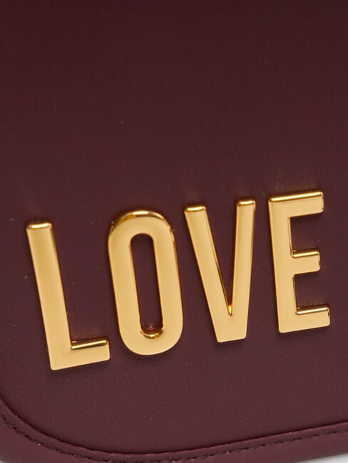 BOLD LOVE Borsa a tracolla con flap vino - Borse Donna