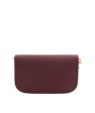 LOVE MOSCHINO BOLD LOVE Borsa a tracolla con flap vino - Borse Donna - 4