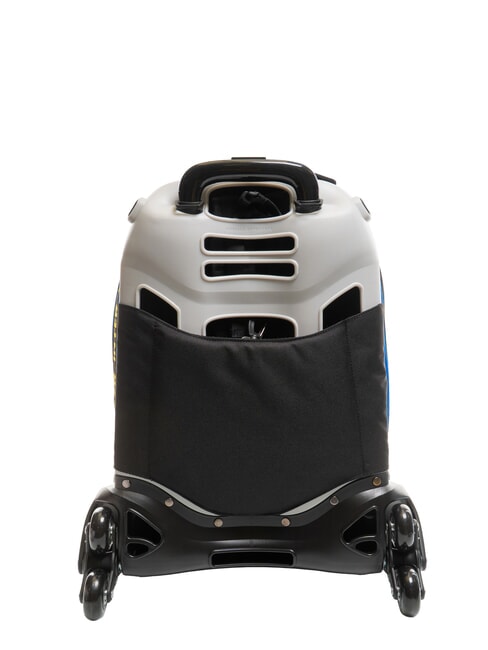 INSIEME PER LA VITTORIA Zaino trolley sganciabile 3 ruote blu elettrico - Zaini con carrello