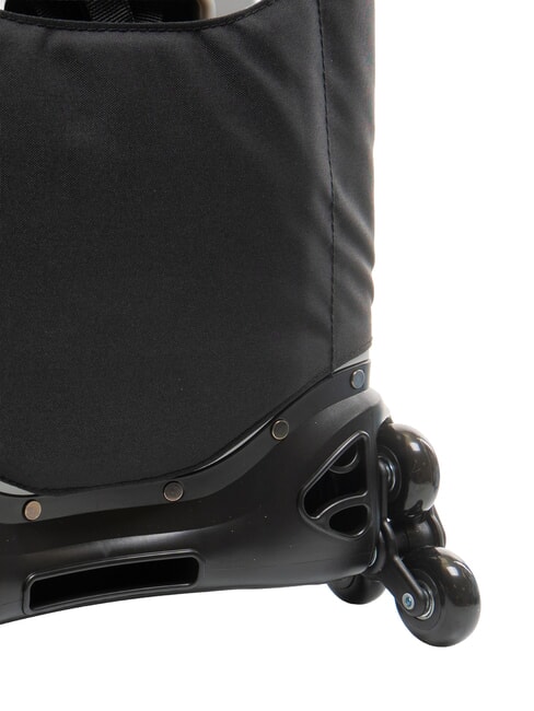 MAGIC GOAL Zaino trolley sganciabile 3 ruote STRIPE BLACK/WHITE - Zaini con carrello