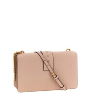 PINKO LOVE ONE CLASSIC Borsa in pelle a tracolla con flap - Borse Donna