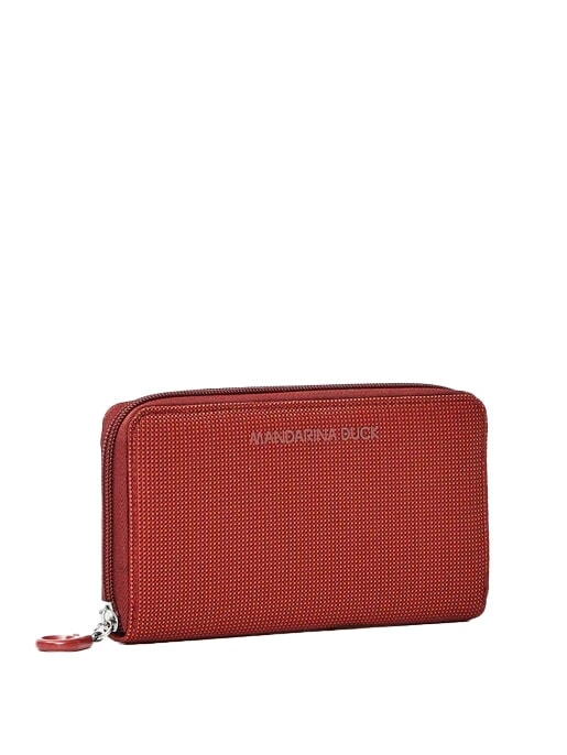 Mandarina Duck MD 20 Lux Pochette Donna - Tessuto Mitrix Cangiante, 3 Scomparti, Tracolla Regolabile - Foto 7