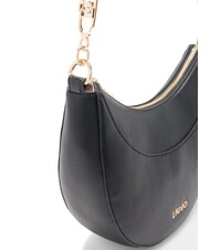 LIUJO CIRRY Borsa a tracolla media con nappina NERO - Borse Donna - 4