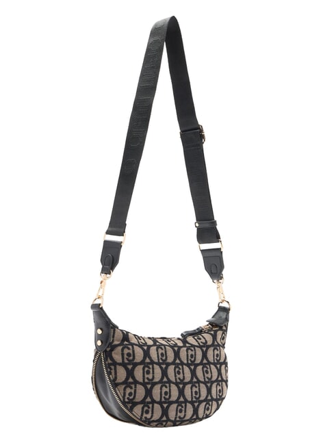 KALISKA Borsa a spalla piccola jacquard tabacco - Borse Donna