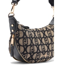 LIUJO KALISKA Borsa a spalla piccola jacquard tabacco - Borse Donna - 4