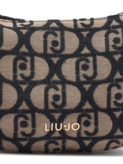 KALISKA Borsa a spalla piccola jacquard tabacco - Borse Donna