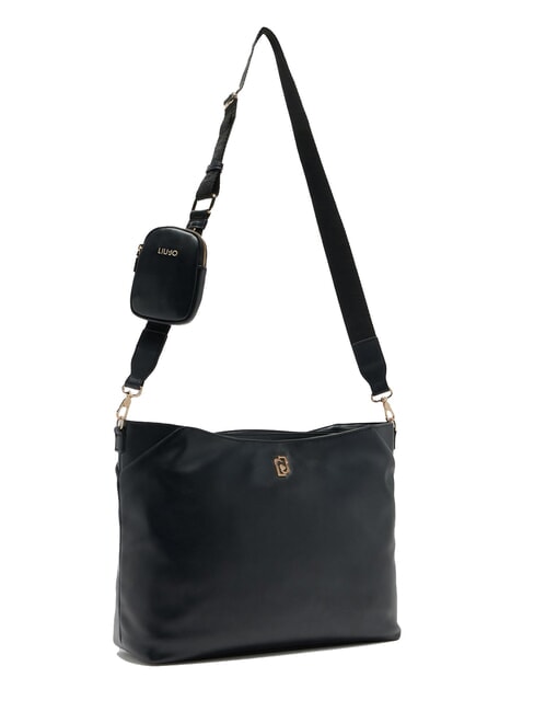 ACHALA Tote bag media con pouch NERO - Borse Donna