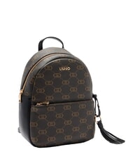 LIUJO CIRRY Zaino medio con logo all over - Borse Donna